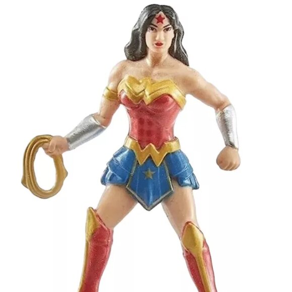 Set of (7) "Justice League" Superhero Mini Figures - DC Comics - Superman Batman - Picture 8 of 11